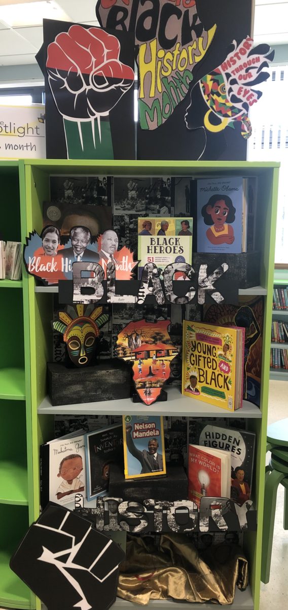 Library Display Highlights Black History Month