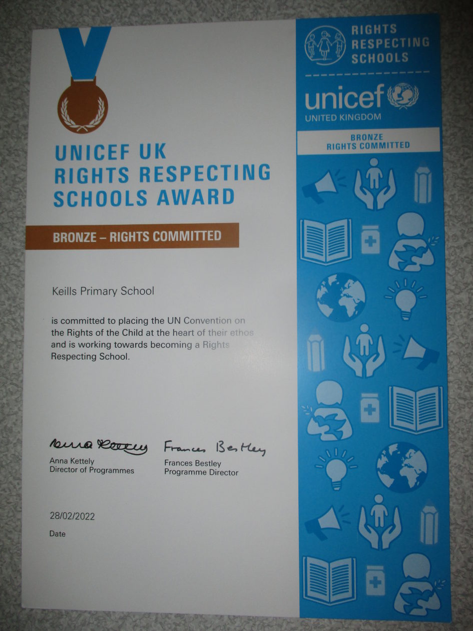 Bronze award RRS
