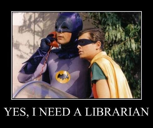 Batgirl was a librarian! #WednesdayWizdom |