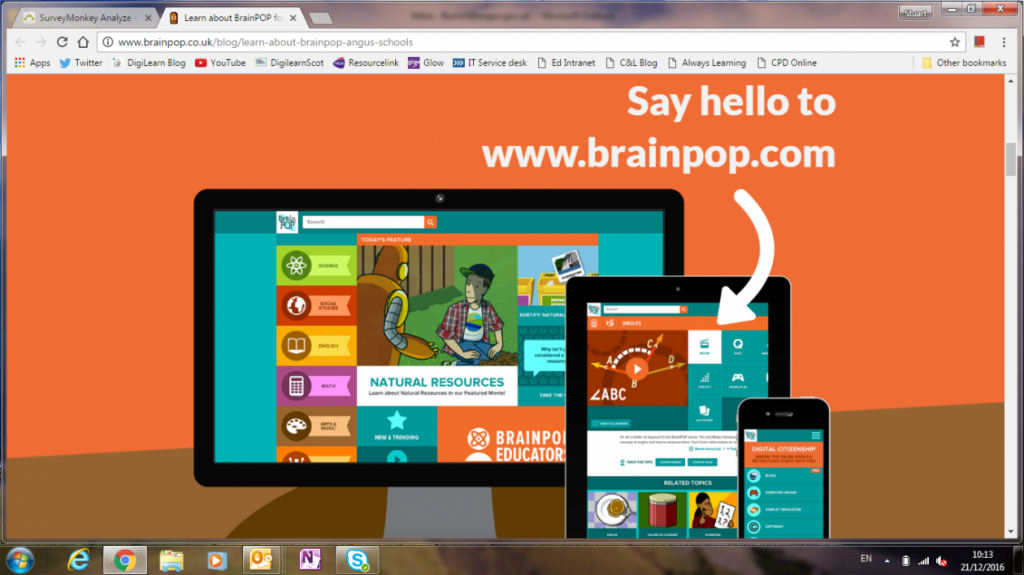 BrainPOP Angus Children and Learning