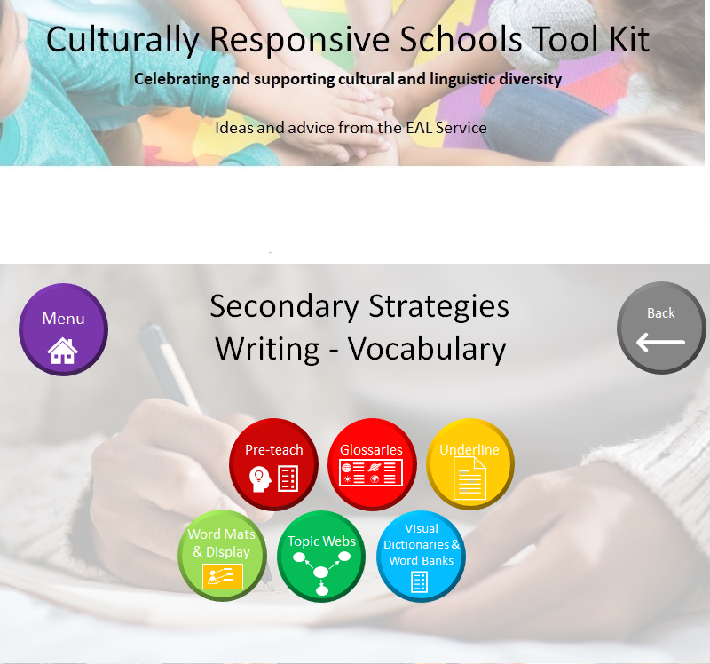 Secondary Strategies – Writing – Vocabulary