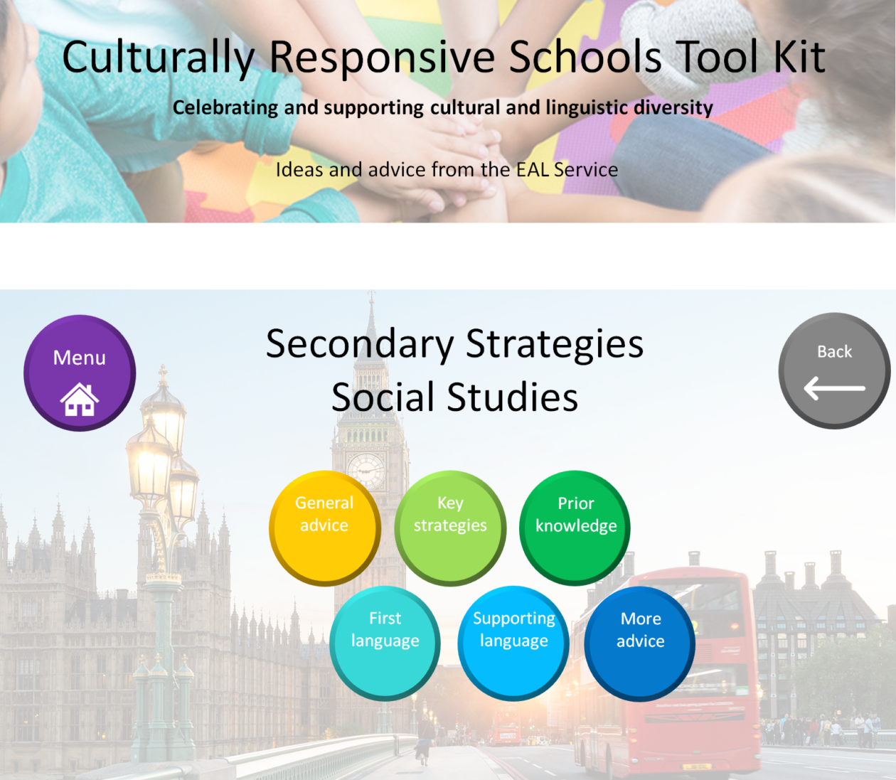 Secondary strategies – Subjects – Social Studies