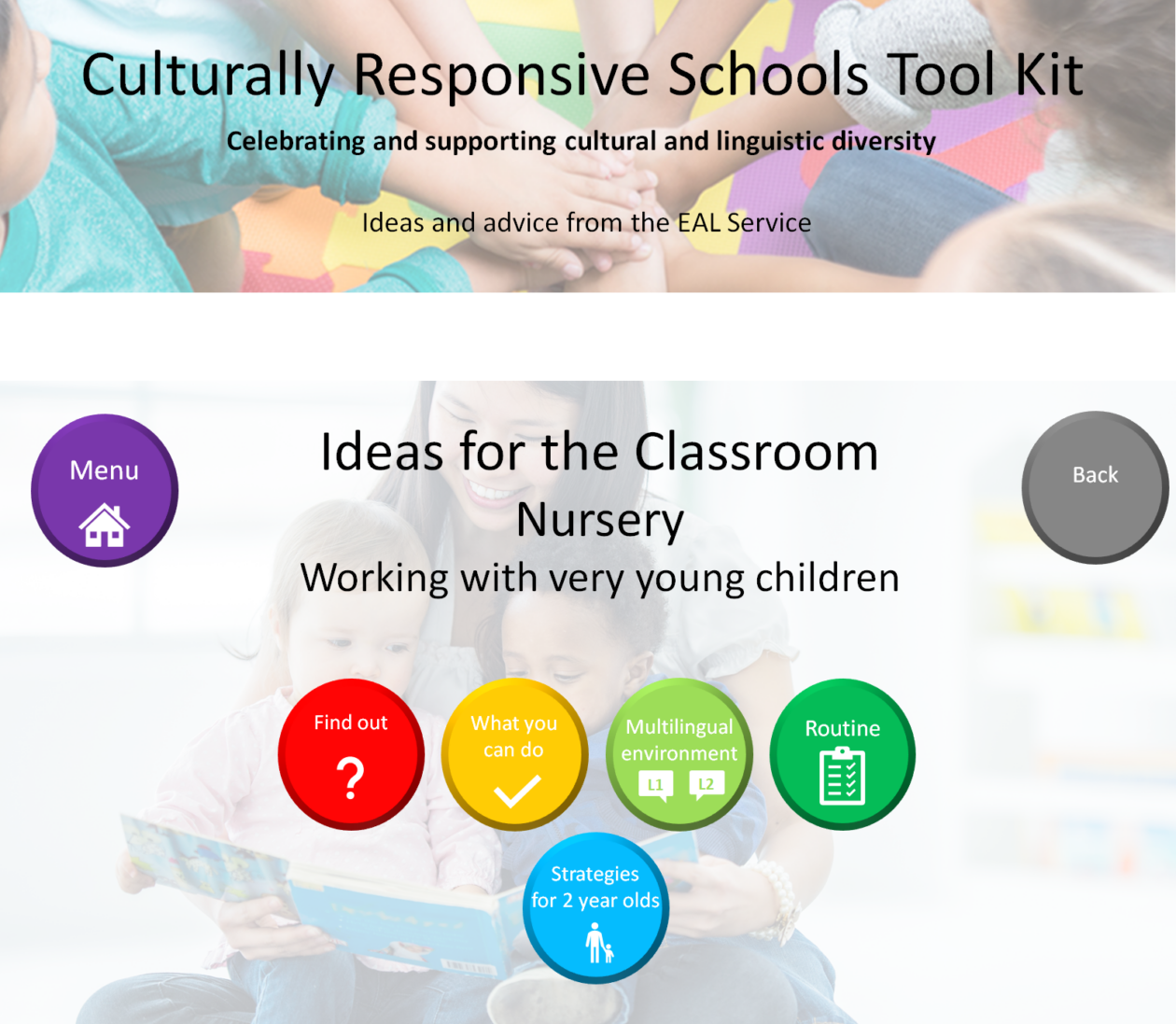 Nursery – Working with very young children