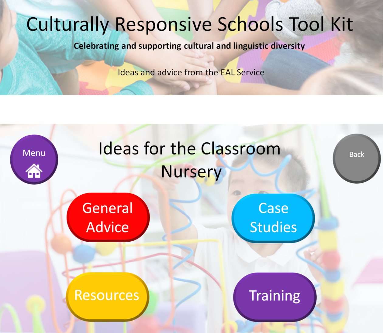 CRS – Ideas for the Classroom – Nursery