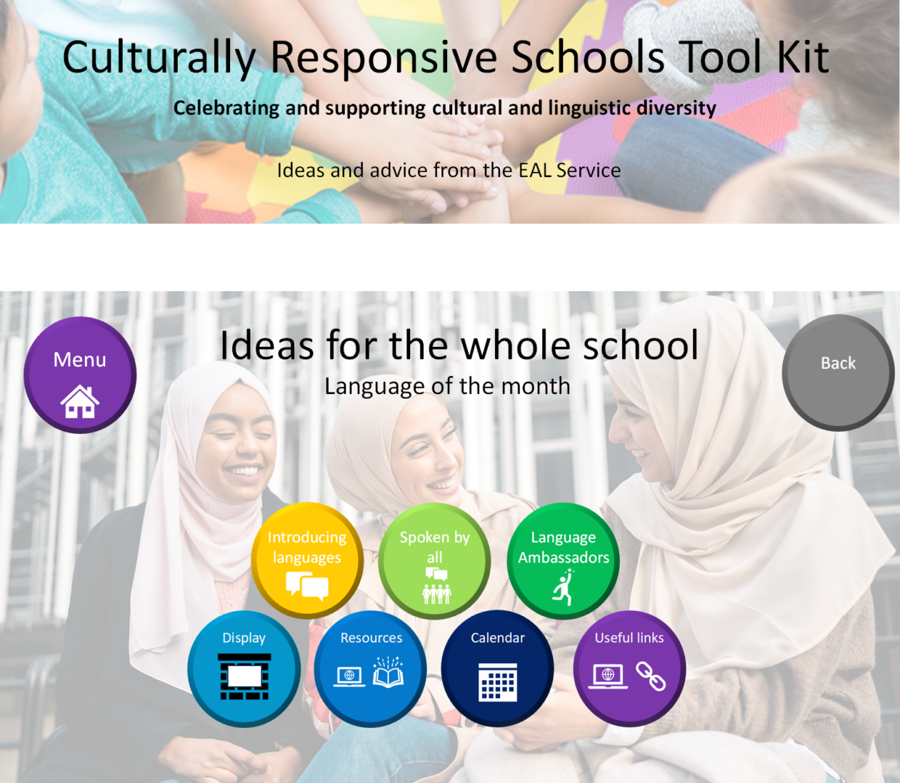 Whole school – Celebrate Multilingualism – Language of the month