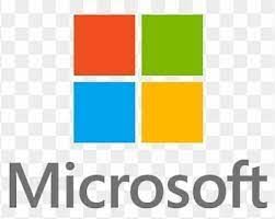 Microsoft logo - four individual squares in colours red, green, blue and yellow.