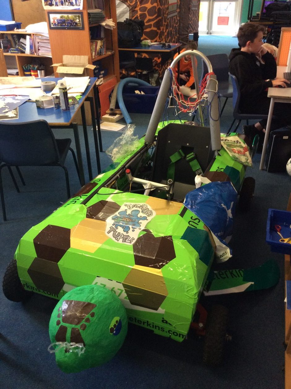Tangled Turtle Kellands School Greenpower Goblin Kit Car