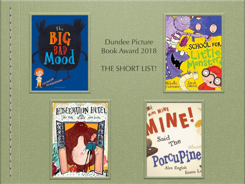 Dundee Picture Book Award Short List 2018