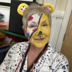 Mrs Kyle joining in the fun!