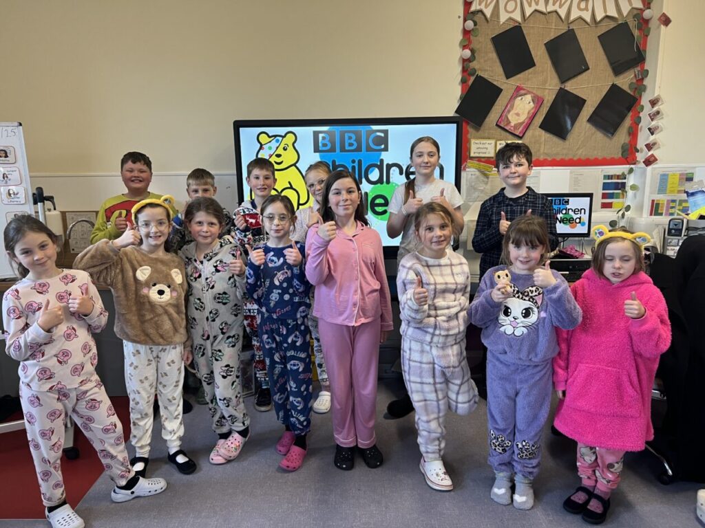 Thumbs up for Pudsey