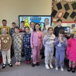 P4-7 looking cool in their cosy PJ's