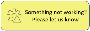 Something not working? Please let us know.