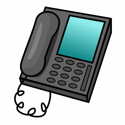 cartoon telephone