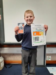 Adam - Delighted With His Prize