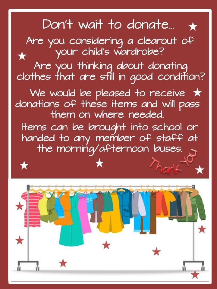 Clothing Donations