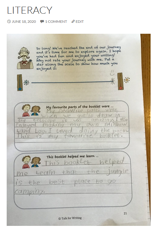 Feedback Friday | Primary 3/4