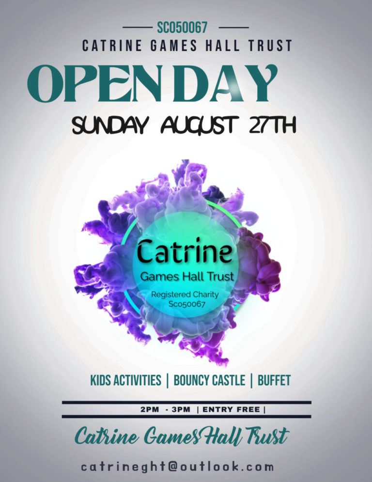 Catrine Games Hall Trust – Open Day | Catrine Primary School