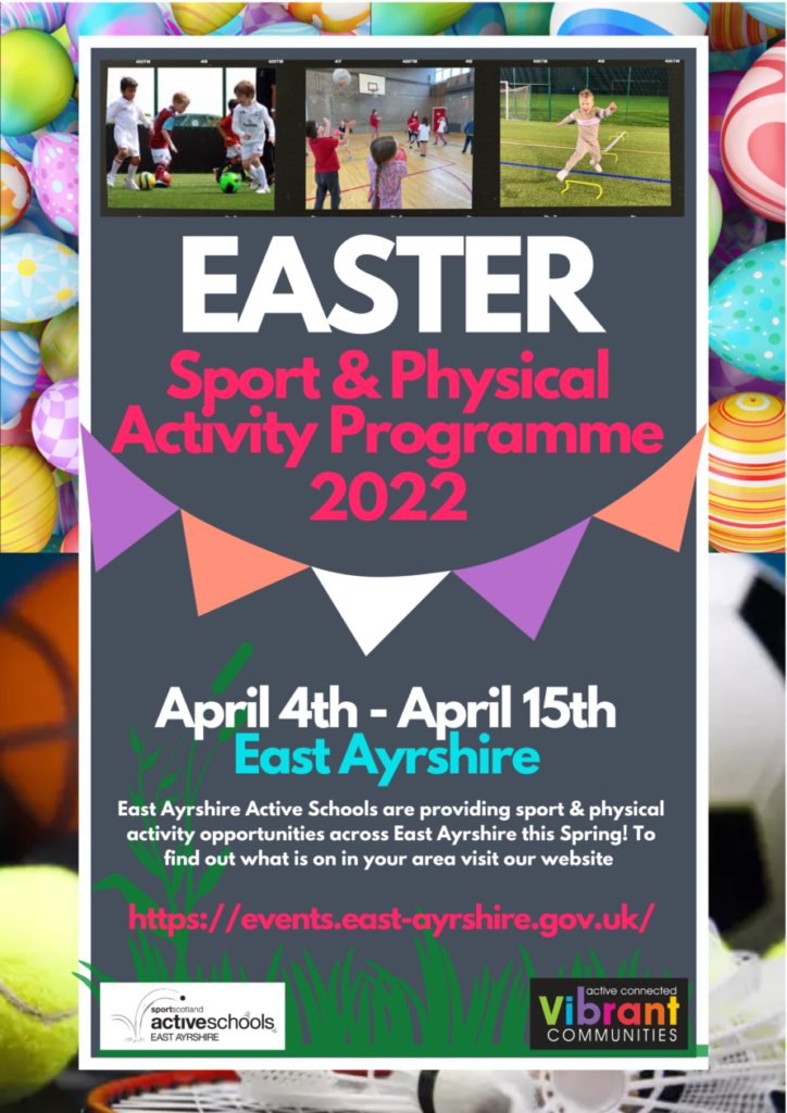 Easter Sport & Physical Activity Programme Drongan Primary School and ECC