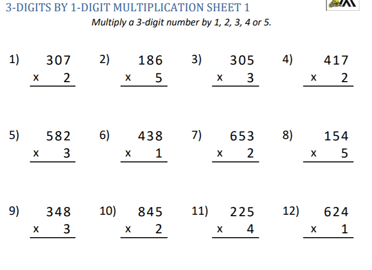 Multiplication Homework 2 chilli | Primary 6_20/21