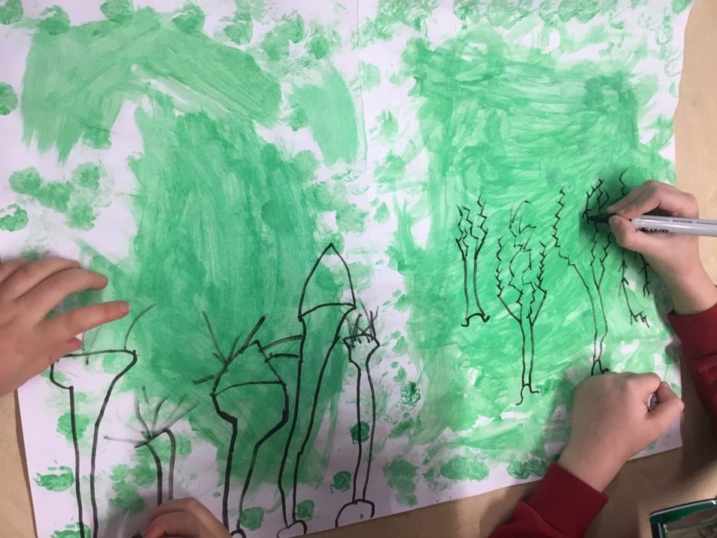 Draw Together Example Draw Together… For The Big Draw | Art&More…