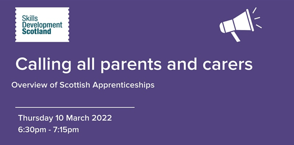 Skills Development Scotland FREE inar New Cumnock Primary School