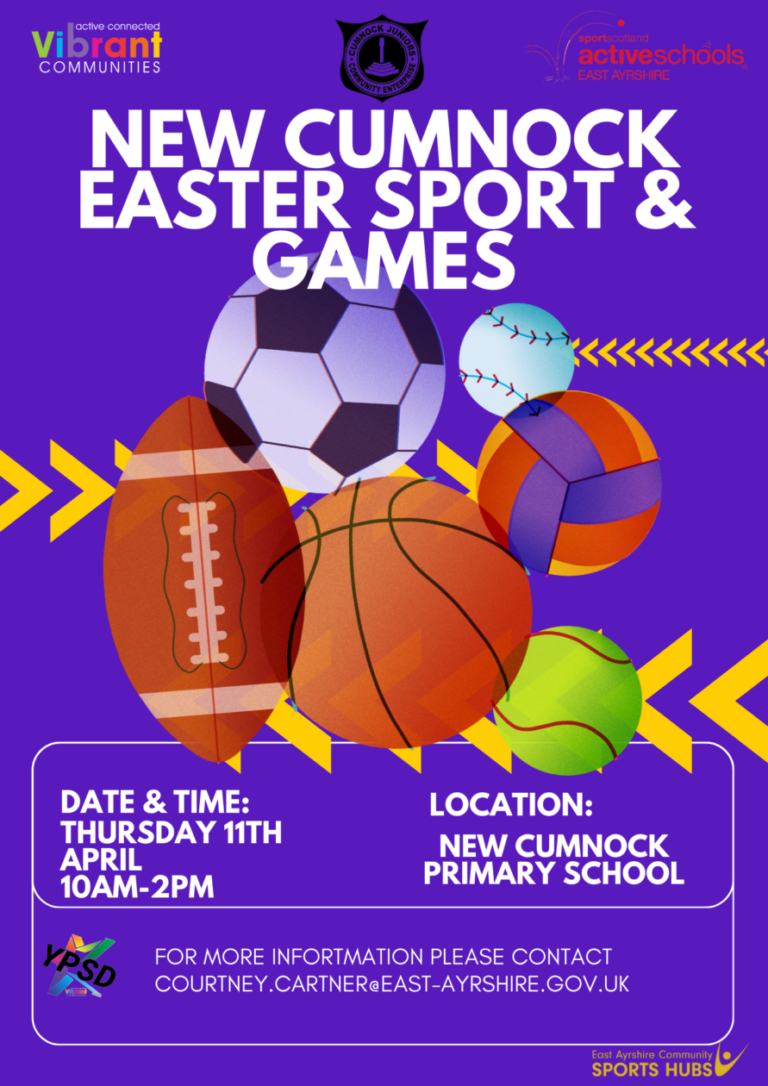 Active Schools Easter Sports Camp | New Cumnock Primary School