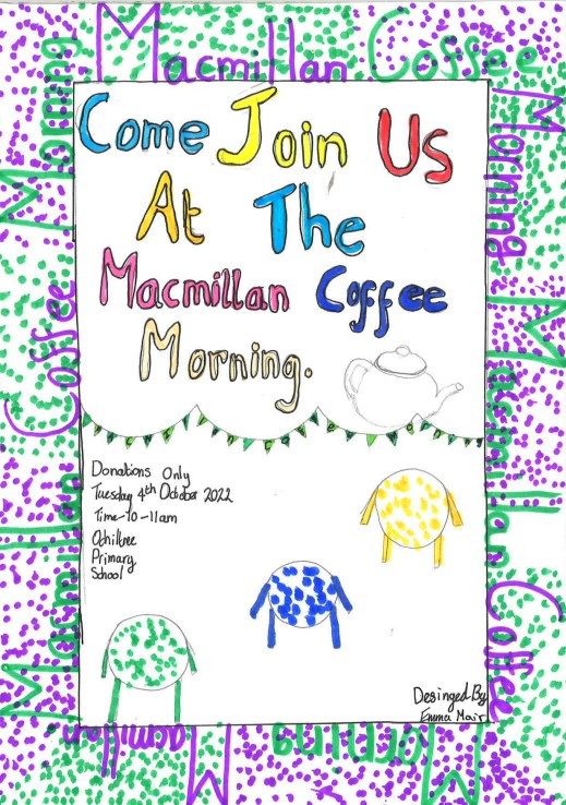 MacMillan Coffee Morning Ochiltree Primary School