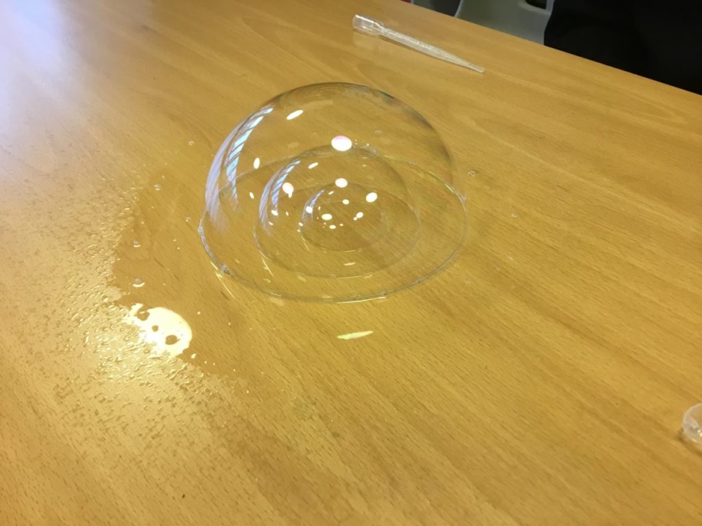 A Bubble inside a Bubble inside a Bubble Ochiltree Primary School