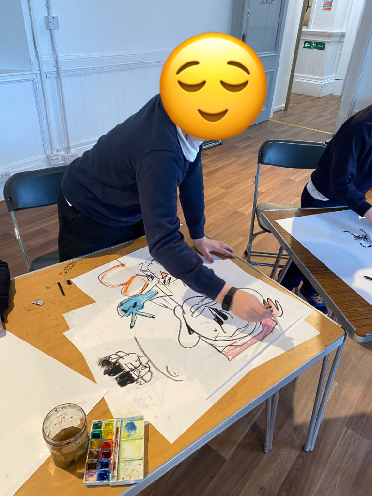 Quentin Blake Exhibition Primary 4/5