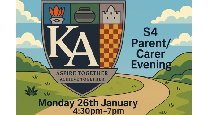 S4 Parent/Carer Evening