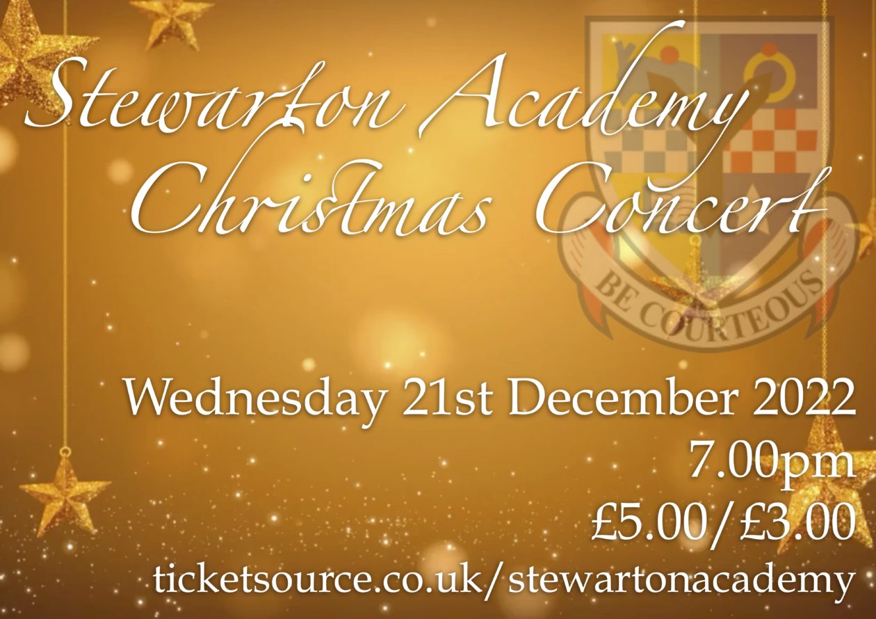 Christmas Concert Stewarton Academy Music Department