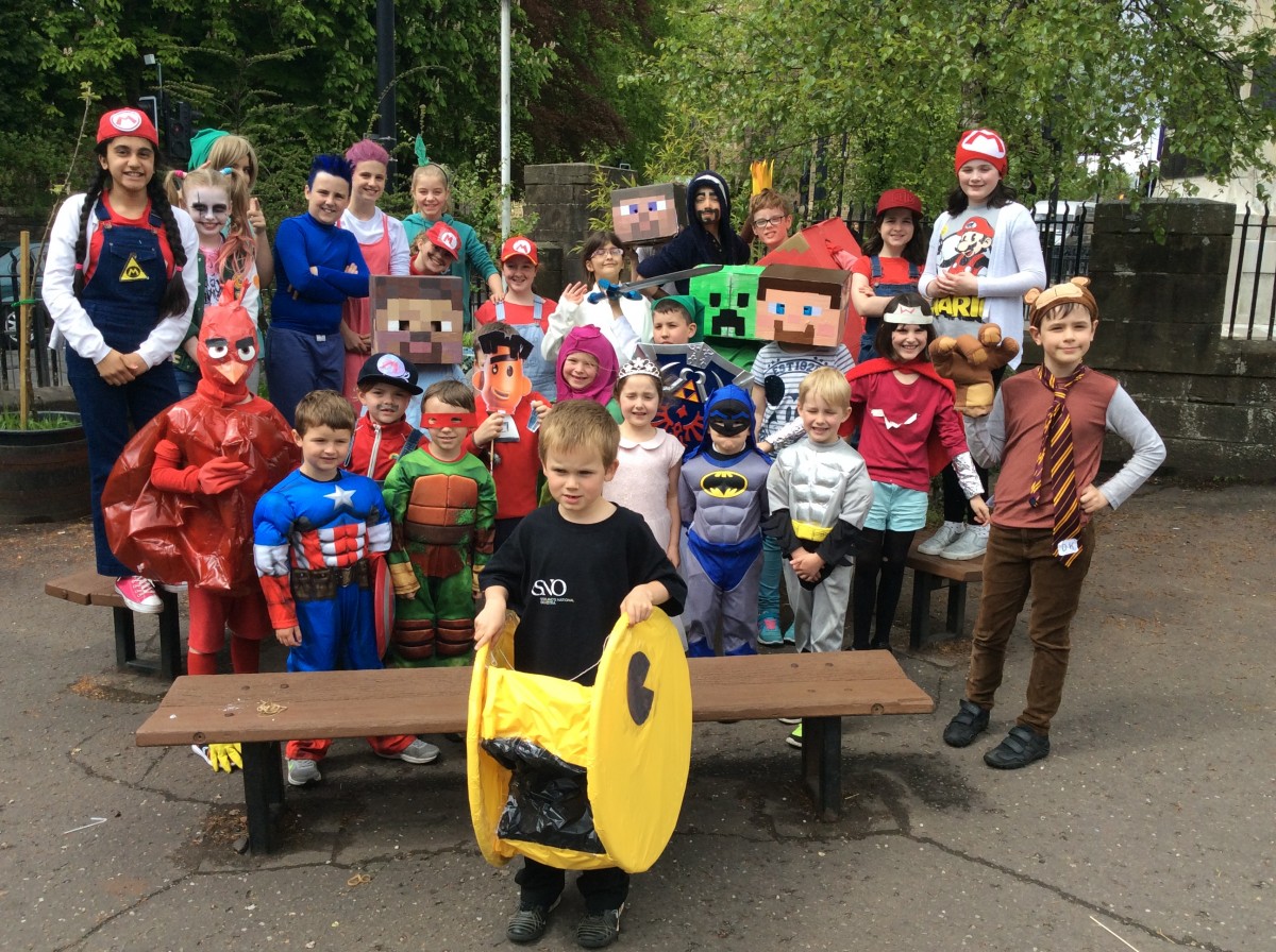 ComicCon Computer Game Costume Winners Bearsden Primary School — free download