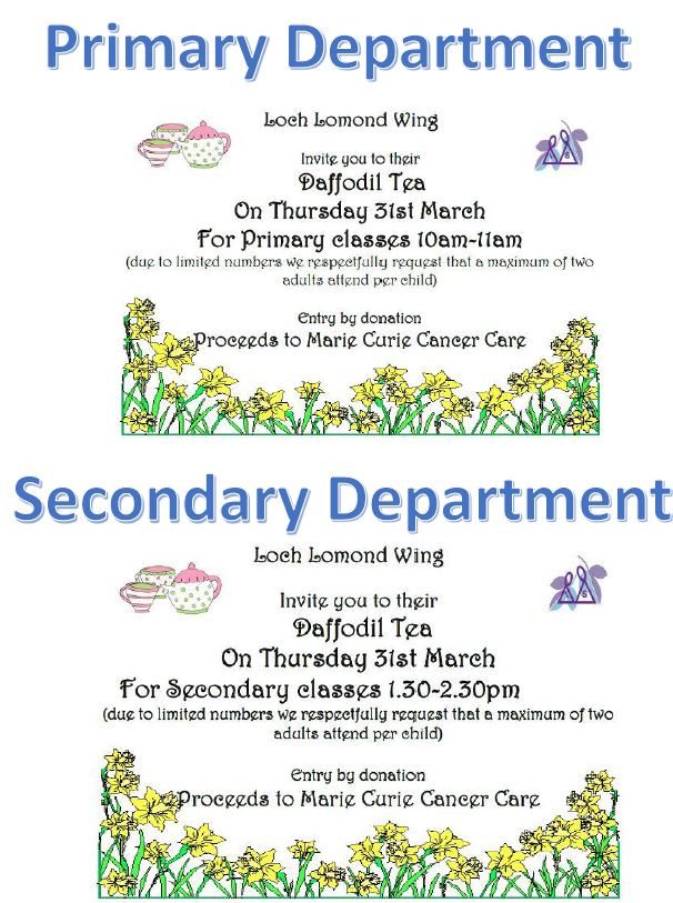 Daffodil Tea Isobel Mair