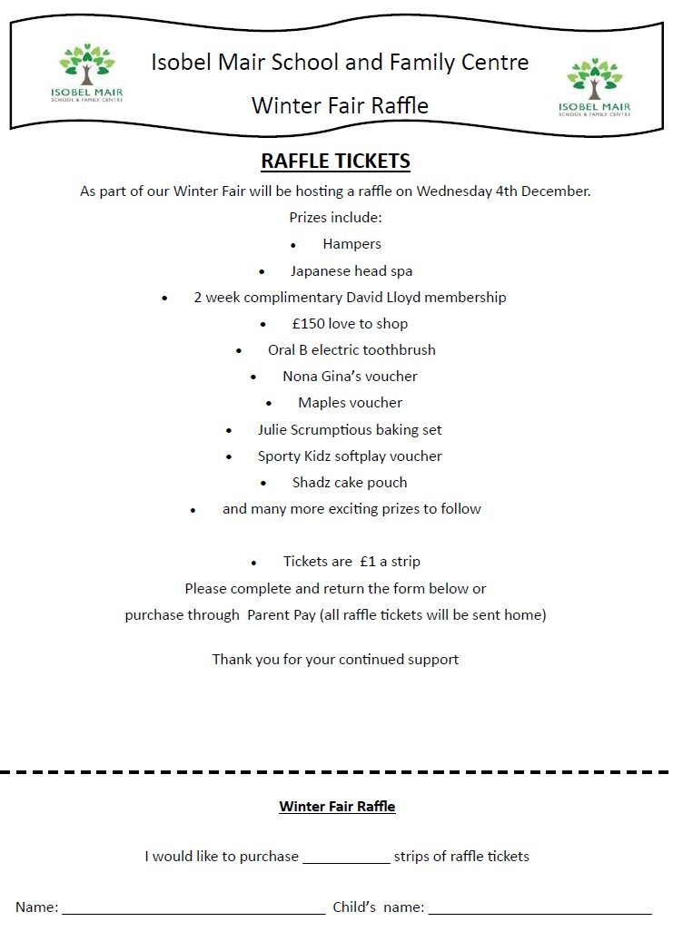 Winter Fair Raffle | Isobel Mair