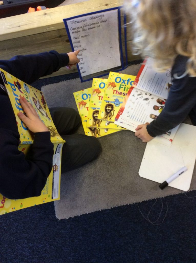 Thesaurus Challenge P5.17 Blog