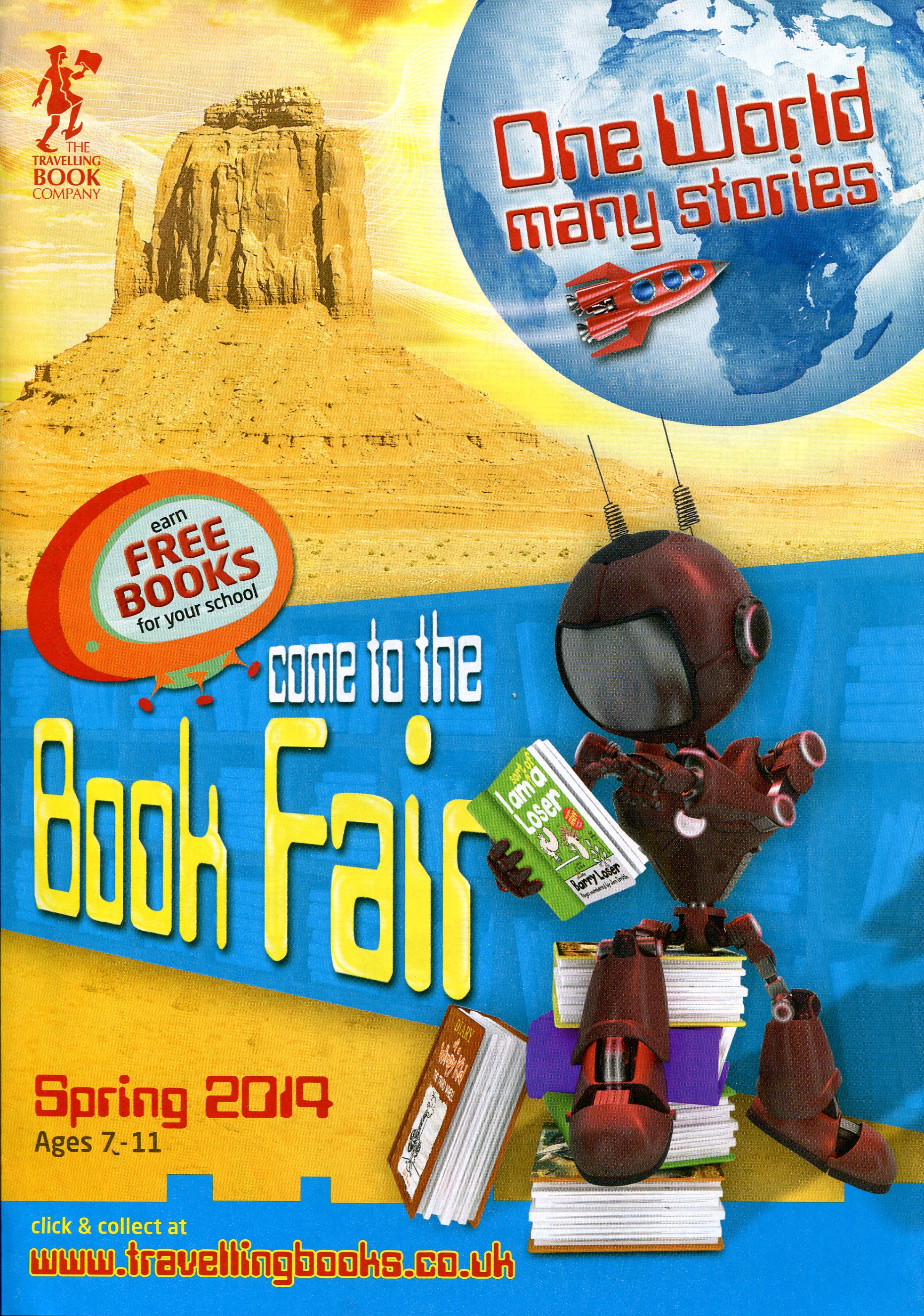 travelling book fair logo