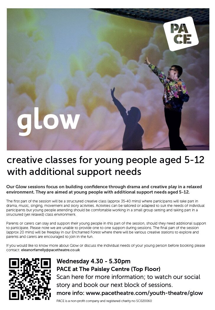 Creative classes for young people aged 5 12 years with additional