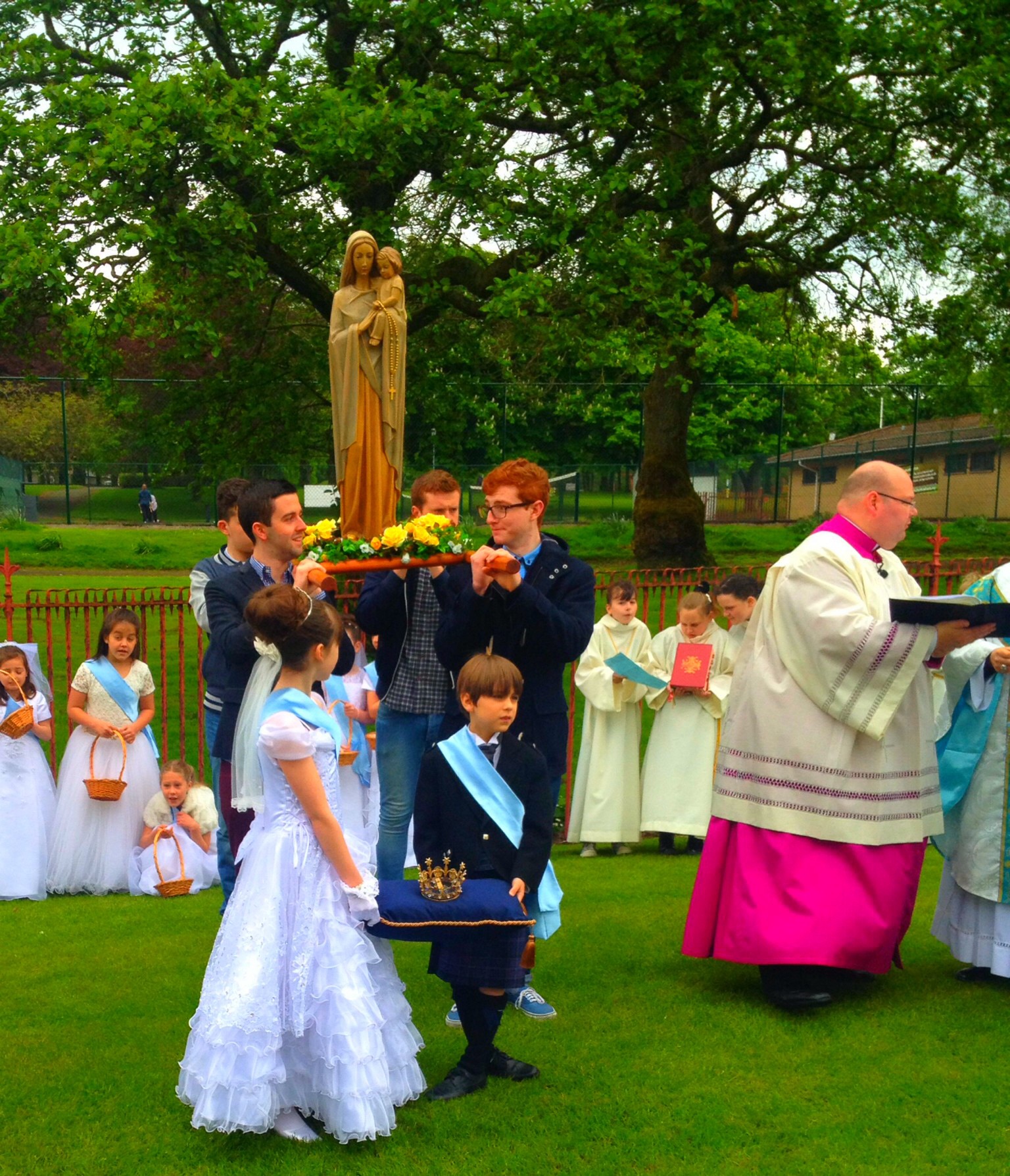 First Holy Communion, Mass of Thanksgiving and May ...