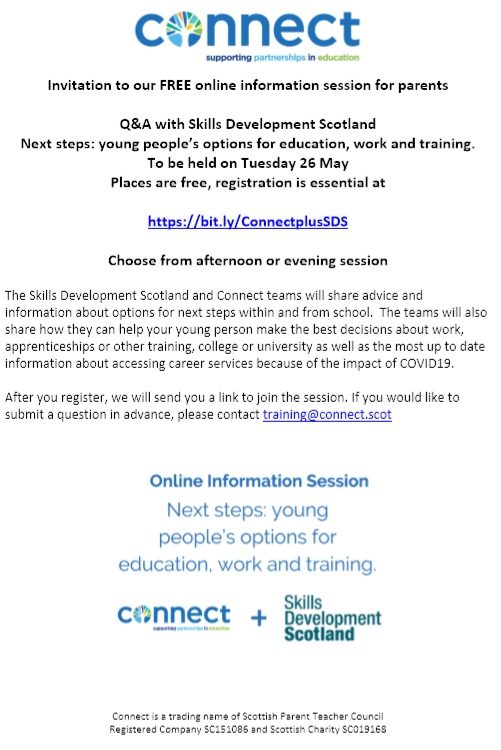 Connect + Skills Development Scotland Next Steps