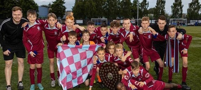 St Ninian’s High School – U13 Scottish Schools’ Football Association Cup Winners 2021-2022