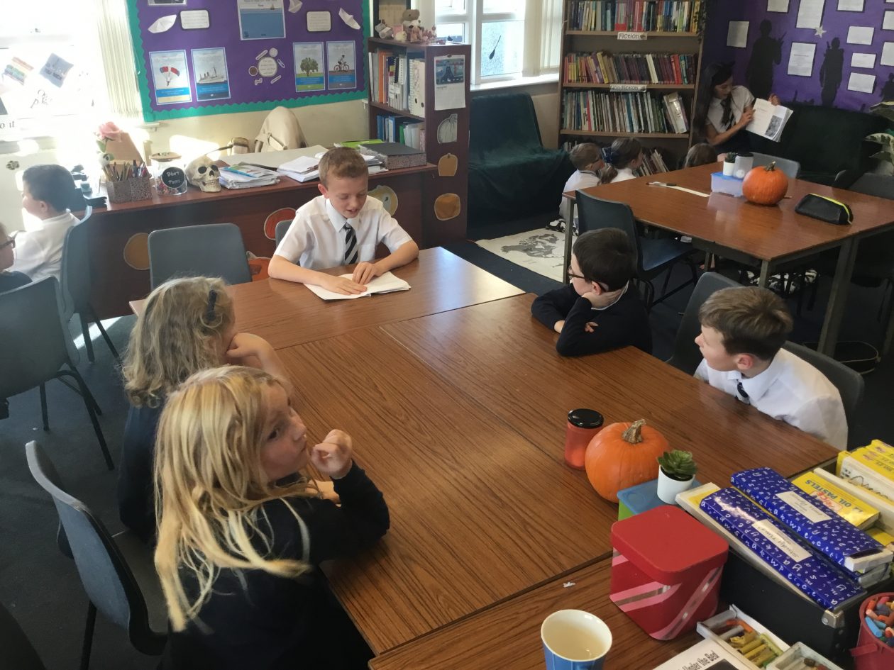 P7 Read Spooky Stories With P2 Primary 7 2 2012 2019
