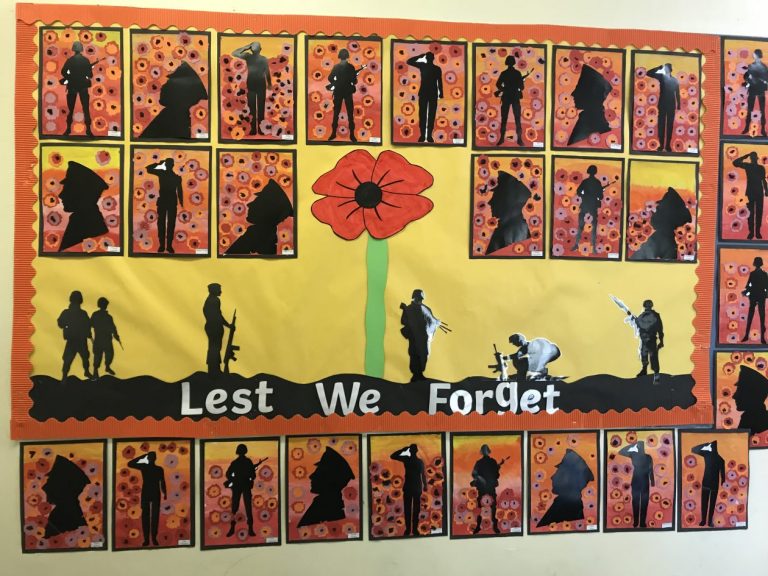 Remembrance day video for primary school