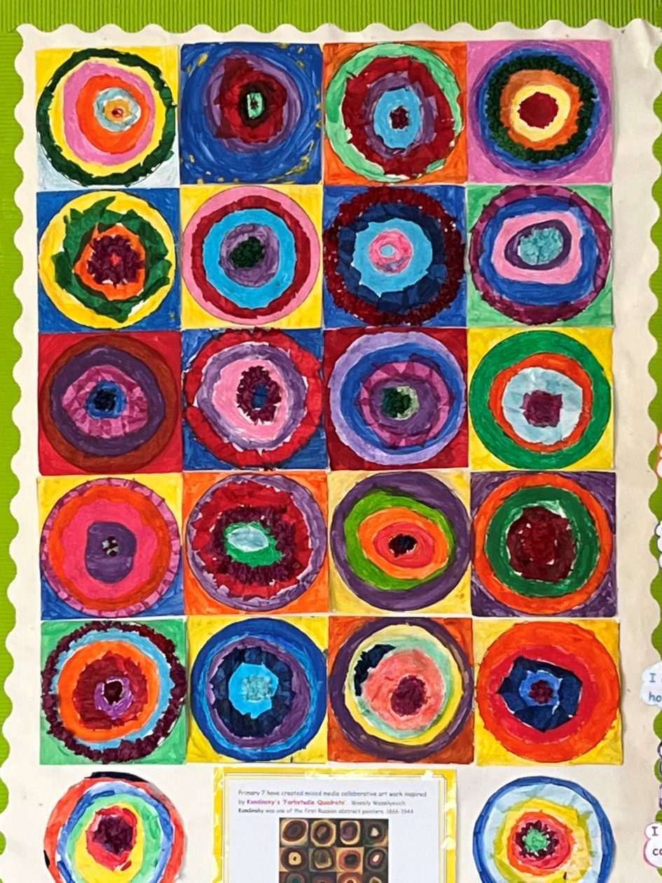 Kandinsky Collage | Primary 7/2 2016-2023