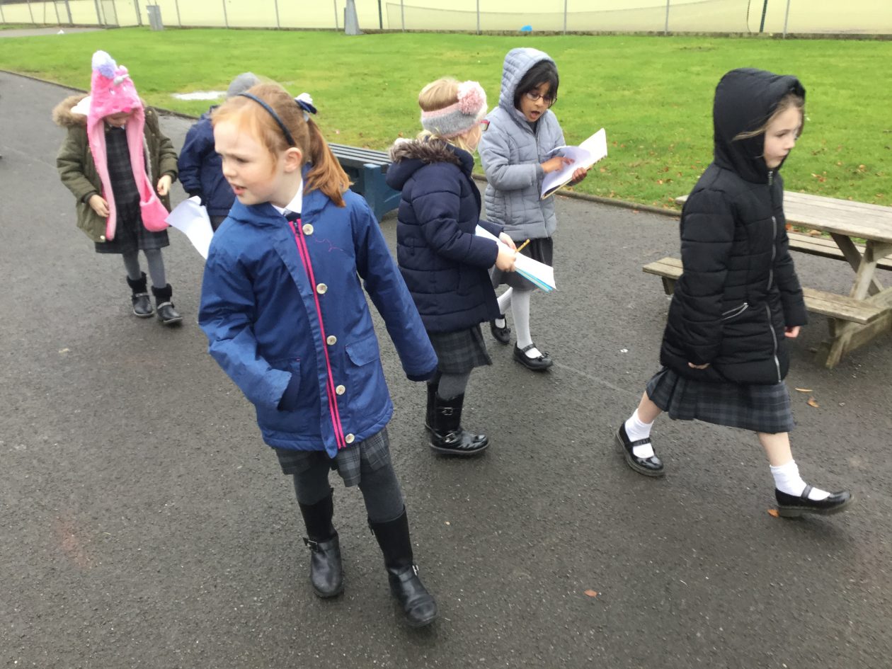 Litter Survey of School Grounds.