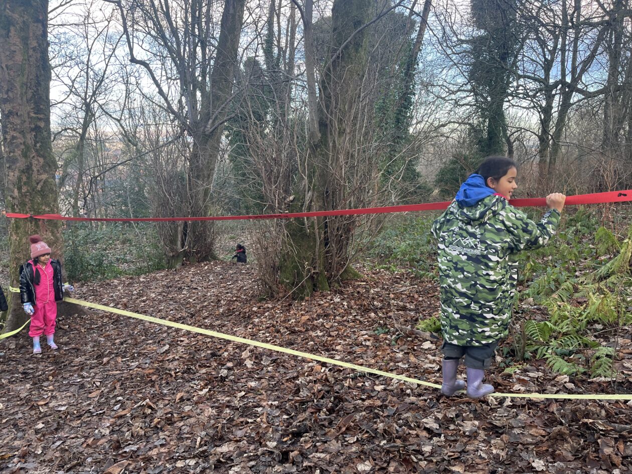 Making our mark in forest school ! – P5b 25/26