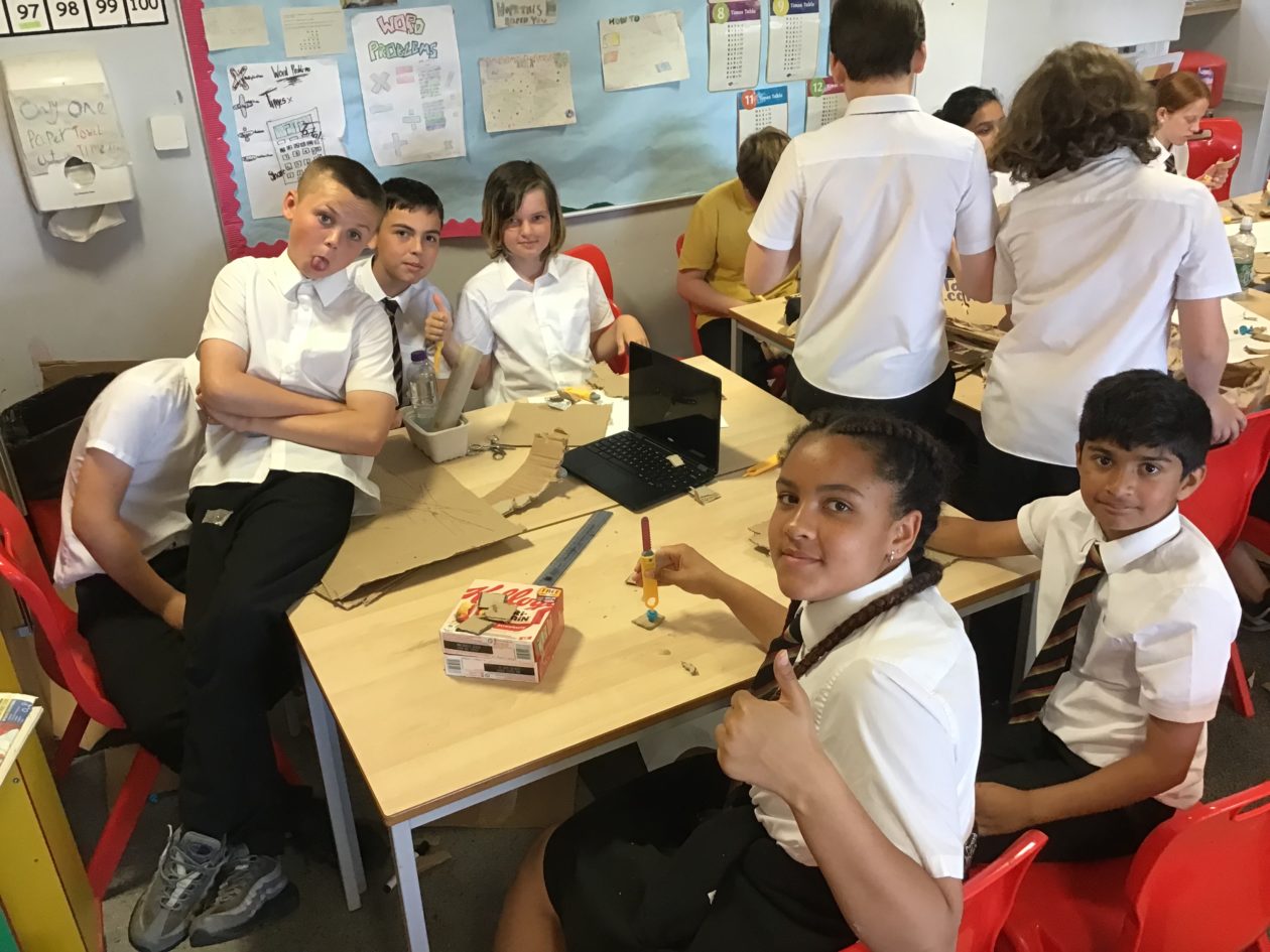 Floating Gardens STEM challenge Primary 7a 22/23