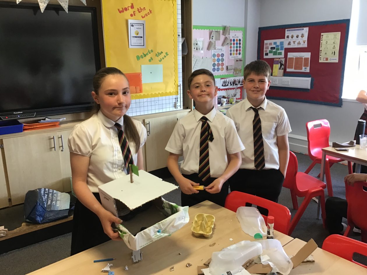 Floating Gardens STEM challenge Primary 7a 22/23