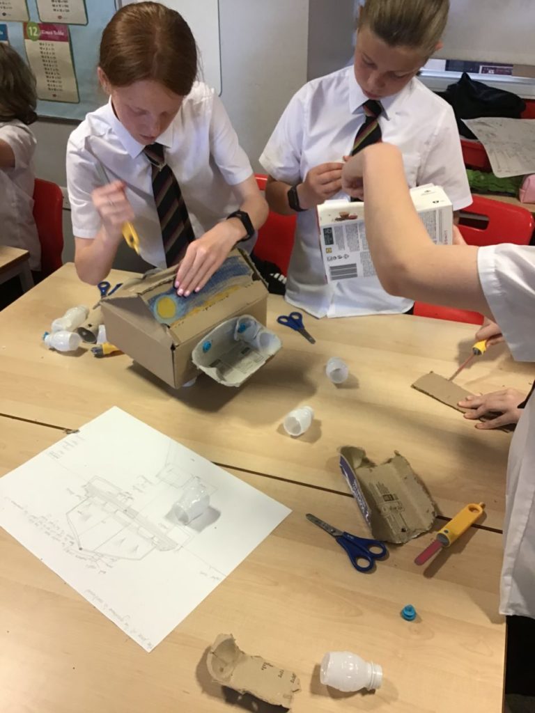 Floating Gardens STEM challenge Primary 7a 22/23