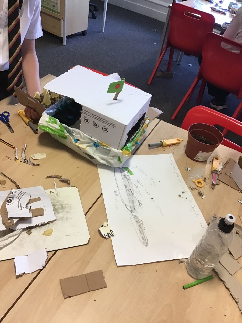 Floating Gardens STEM challenge Primary 7a 22/23