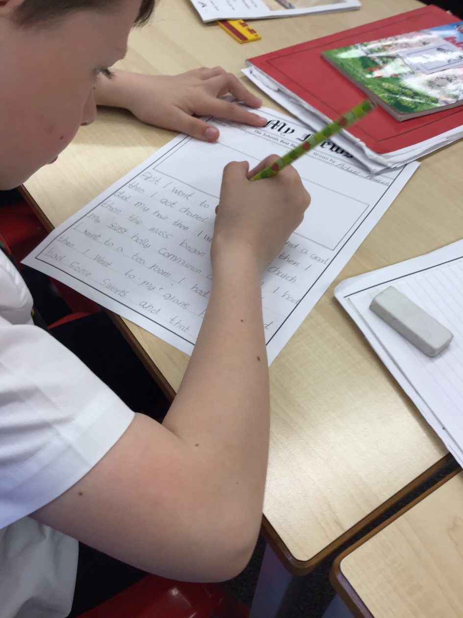 First Communion Writing | Primary 7a 21/22